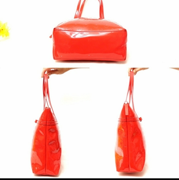 KATE SPADE RED SMALL LEATHER SHOULDER BAG - Picture 2 of 3